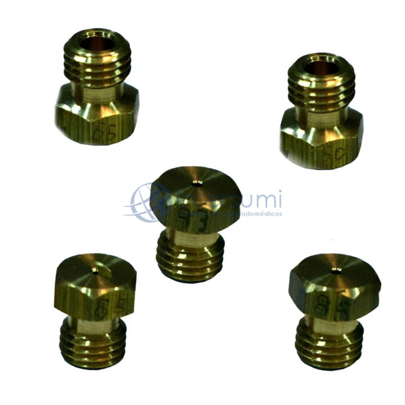 Kit injecteurs cuisinière butane Meirelles M-6 000482P