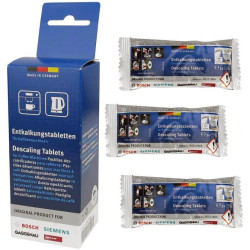 Pastilles détartrantes cafetières Bosch 6 pastilles 00311864