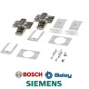 Ensemble charnière pour porte lave-linge Balay, Bosch, Siemens 00610416