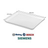 Plateau rectangulaire micro-ondes Bosch 00672497