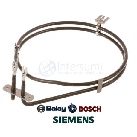 RESISTENCIA TRASERA TURBO HORNO BOSCH, BALAY, SIEMENS. 00791579
