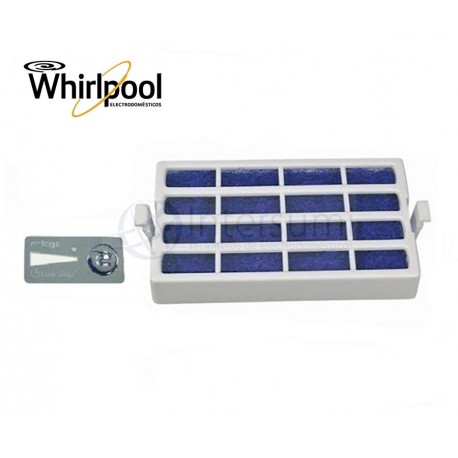 FILTRO ANTIBACTERIAS ANTIOLOR FRIGORIFICO WHIRLPOO L ARC4110, ARC7690SX 480131000232