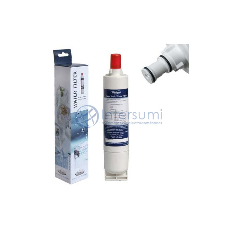 FILTRE À EAU POUR FONTAINE ET RÉFRIGÉRATEURS WHIRLPOOL SBS002 481281729632