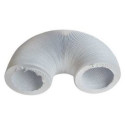 Tubo salida vapores para secadora, longitud 6m, diametro 102mm 03AG183