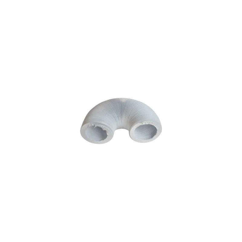 Tubo salida vapores para secadora, longitud 6m, diametro 102mm 03AG183