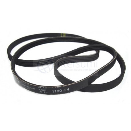 Correa para motor lavadora universal, Zanussi 1120J4. 3616591110
