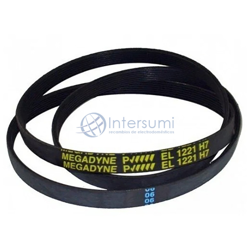 COURROIE MOTEUR LAVE-LINGE ELECTROLUX, 1221H7EL
