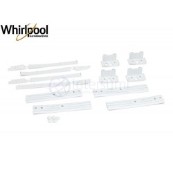 JUEGO DE GUIAS PARA PUERTA FRIGORÍFICO WHIRLPOOL 481231019131
