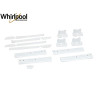 JEU DE GUIDES POUR PORTE RÉFRIGÉRATEUR WHIRLPOOL 481231019131