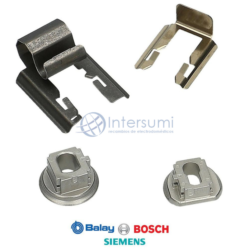 Douilles de fixation grilles four Bosch, Balay, Siemens 00626210