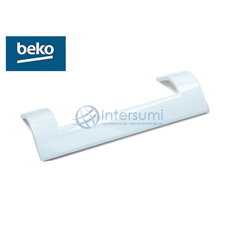 Poignée pour porte réfrigérateur Beko, Saivod, Smeg (blanche) 4321274400