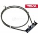 RESISTENCIA TRASERA HORNO TEKA, POTENCIA 2000W, 230V, 83040744 DIAMETRO:190MM