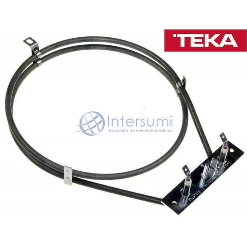Résistance arrière four Teka, puissance 2000W, 230V, 83040744 diamètre 190mm