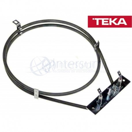 RESISTENCIA TRASERA HORNO TEKA, POTENCIA 2000W, 230V, 83040744 DIAMETRO:190MM
