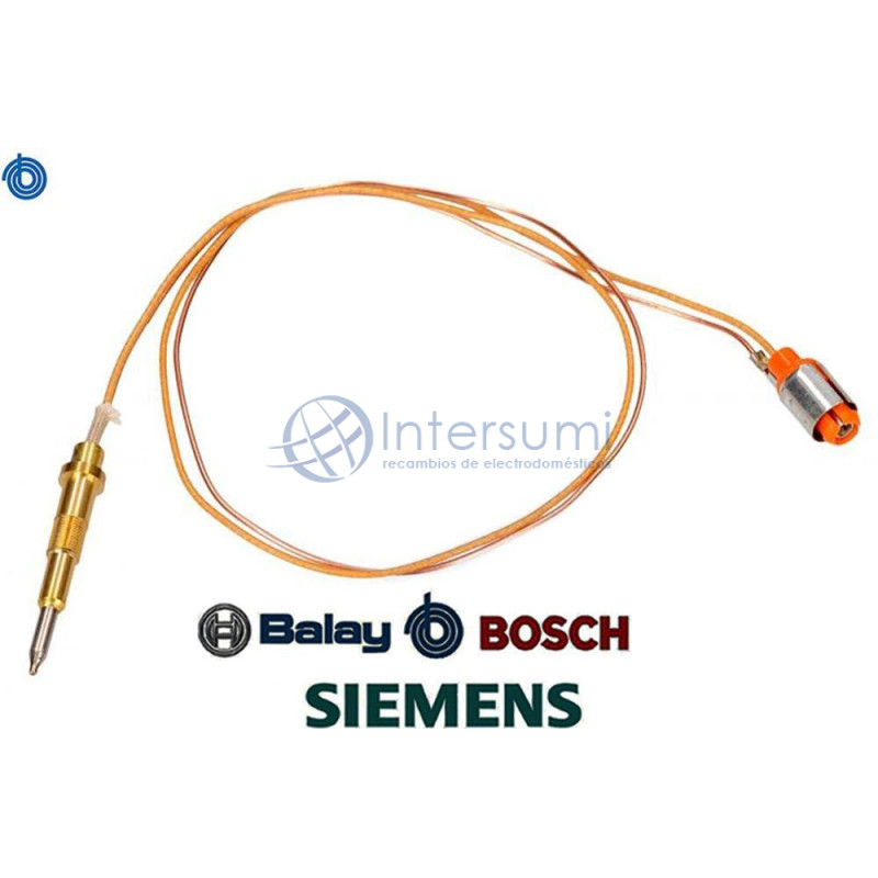 Thermocouple pour plaque de gaz Balay, Siemens, Bosch 00617909