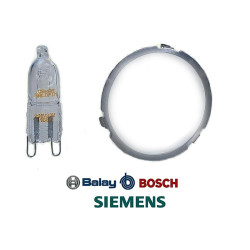 Kit réparation halogène anneau hotte aspirante Bosch 00629023