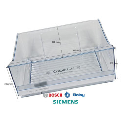CAJÓN DE VERDURAS PARA FRIGORÍFICO BOSCH 00746674