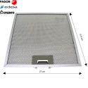 FILTRO METÁLICO PARA CAMPANA EXTRACTORA ASPES YY70X1251