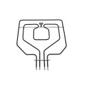 RESISTENCIA SUPERIOR GRILL HORNO BALAY, BOSCH 00688620