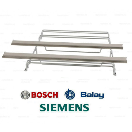SOPORTE DERECHO DESLIZANTE PARA BANDEJA DE HORNO BALAY, BOSCH, SIEMENS. 00680182