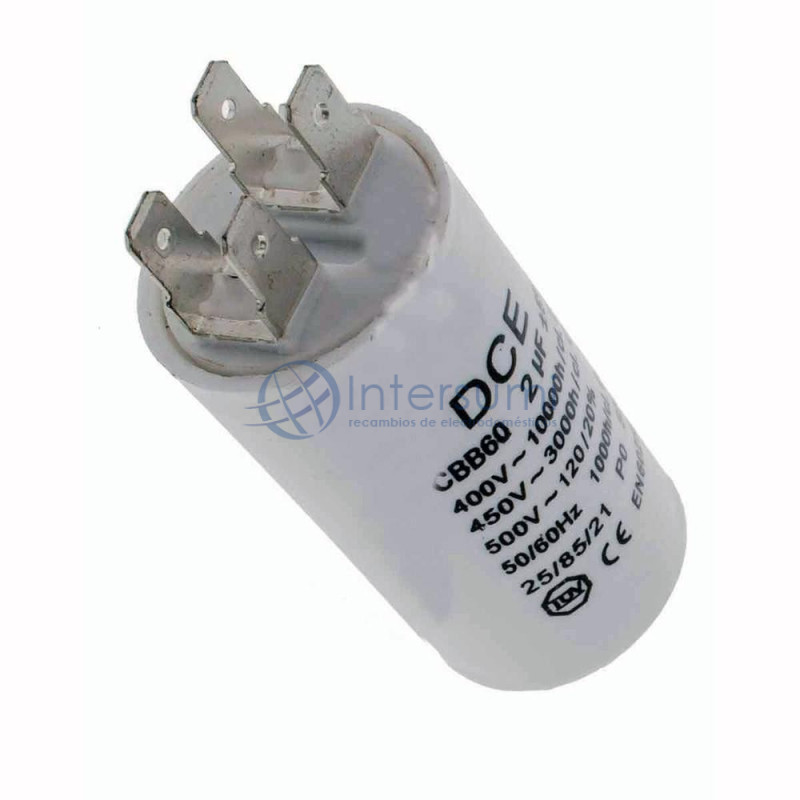 CONDENSATEUR PERMANENT 2MF - 450V 12AG0001