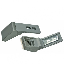 KIT CHARNIÈRES POUR POIGNÉE PORTE RÉFRIGÉRATEUR LIEBHERR INOX 959017800 959012400
