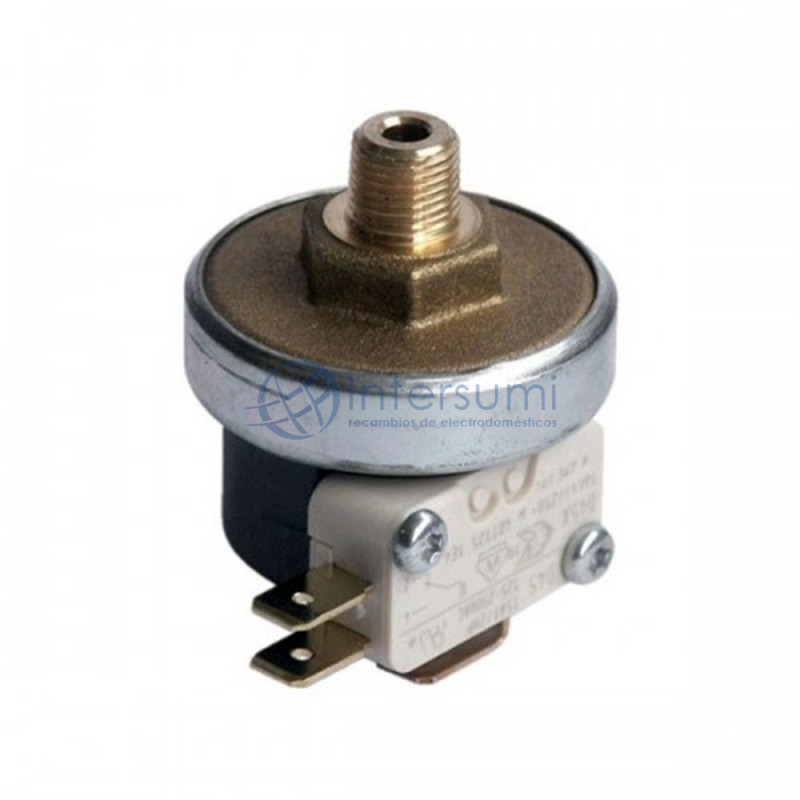 Pressostat pour réservoir 1/8 réglable de 2 à 6 bars et taré 4 bar 49BQ213