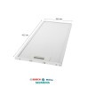 Filtre métallique hotte Balay, Bosch 00746994