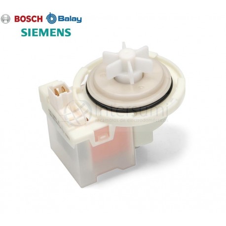 BOMBA DE DESAGUE PARA LAVADORA BALAY, BOSCH, SIEMENS KEBS121/128