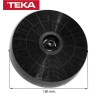 Filtre charbon hotte aspirante Teka 61801232