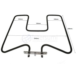 RESISTENCIA INFERIOR PARA HORNO CATA, CANDY 1300W 25100140