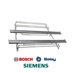 Support gauche télescopique pour four Balay, Bosch, Siemens 00680181