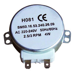 Moteur plateau tournant micro-ondes Moulinex 220V 2,5/3 RPM RM-TTM4610