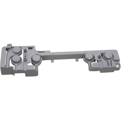 Support de lave-linge Candy pour module électronique avec boutons 43002554