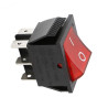 Interrupteur rouge 6 contacts 14AG917