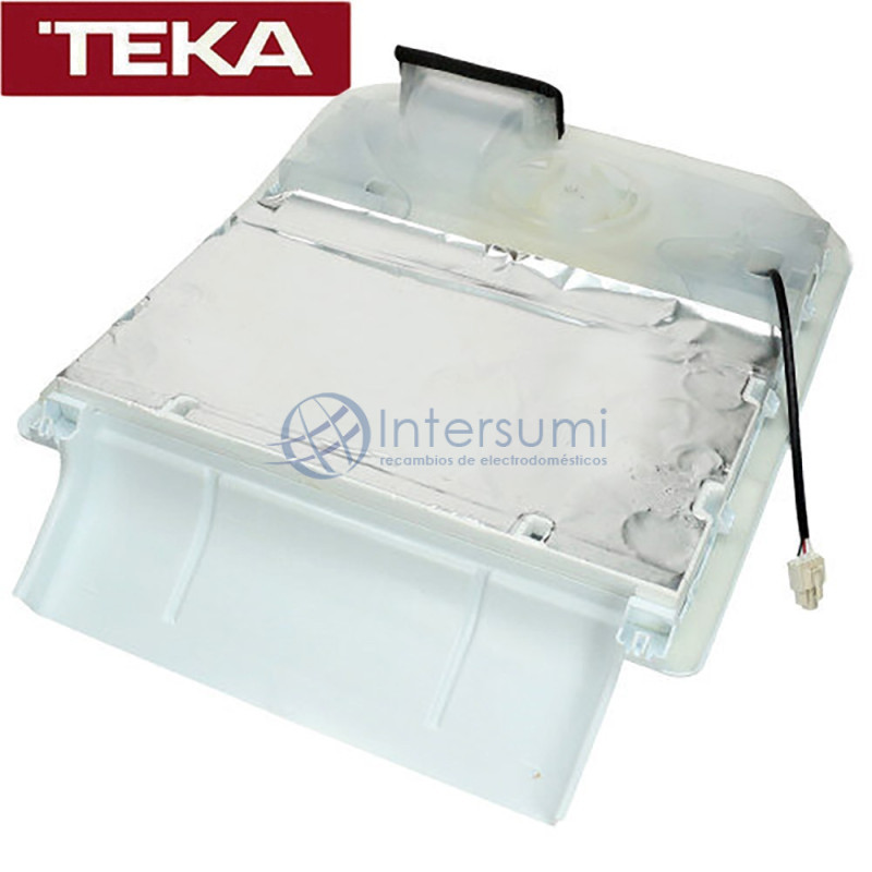 Couvercle évaporateur congélateur + ventilateur pour réfrigérateur Candy, Teka 81672012