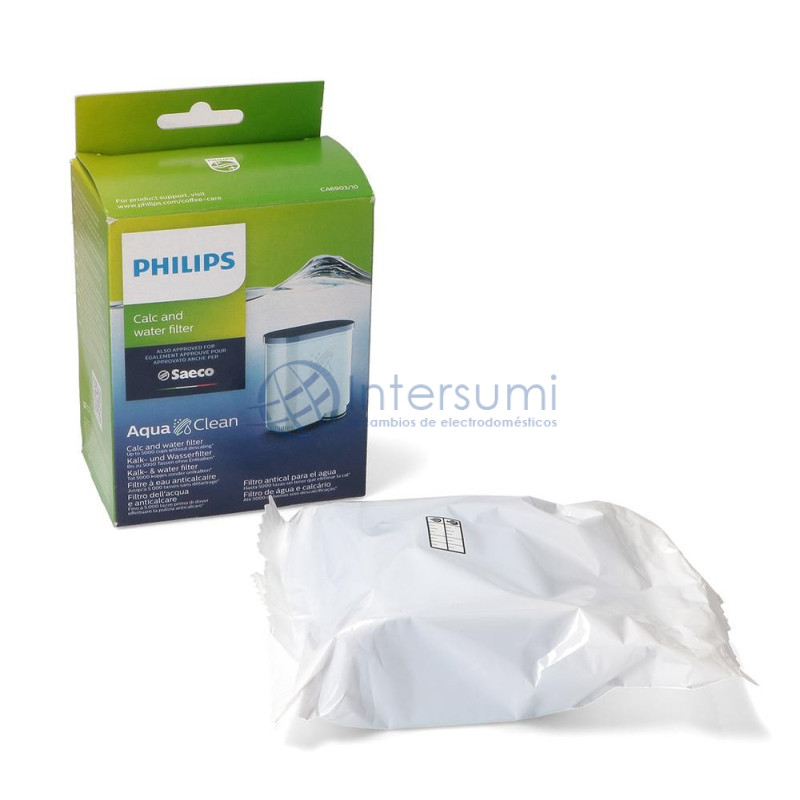 Filtre anticalcaire pour cafetière Saeco superautomatique AquaClean 421945054371