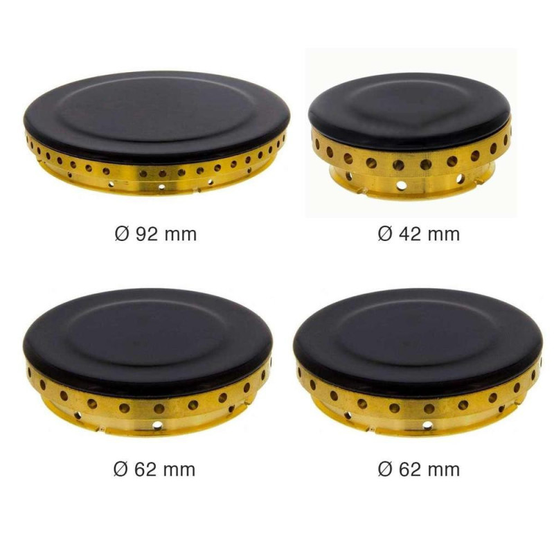 CONJUNTO DE 4 TAPETAS Y 4 AROS MARCA TEKA 16UN1444