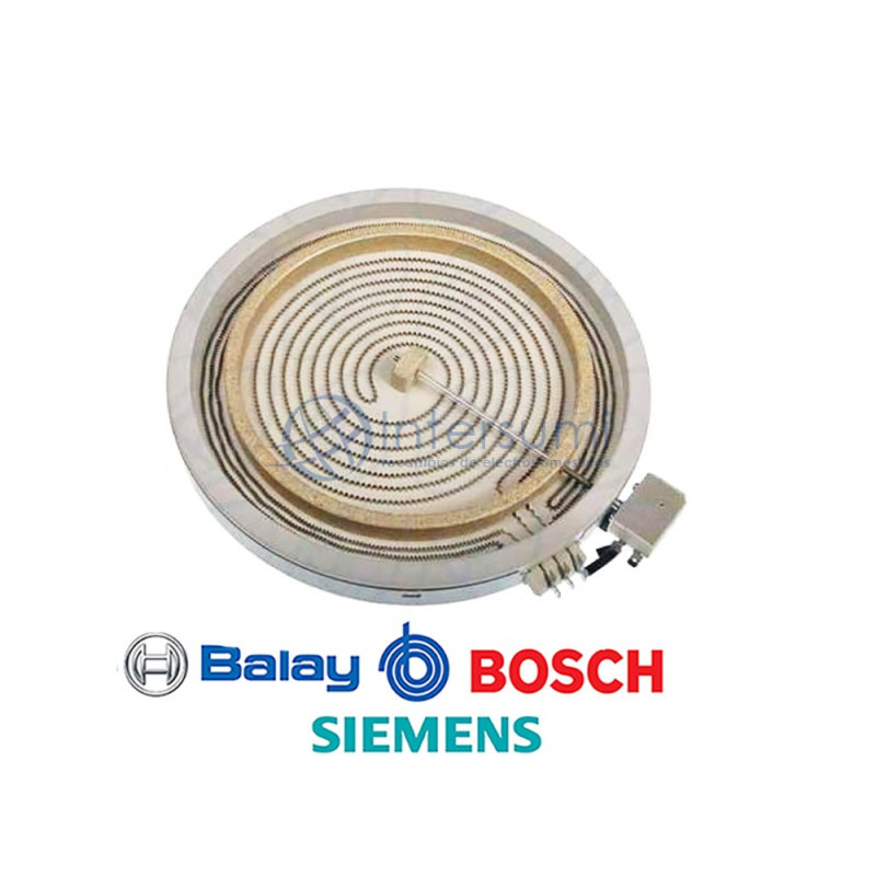 Résistance vitrocéramique diamètre 300mm 2700/1800W 00424536