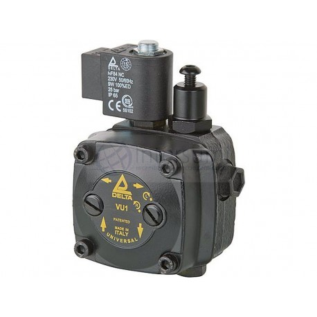 BOMBA DELTA PARA QUEMADOR GASOLEO UNIVERSAL VU1 CON DOBLE GIRO VU1LR2FA