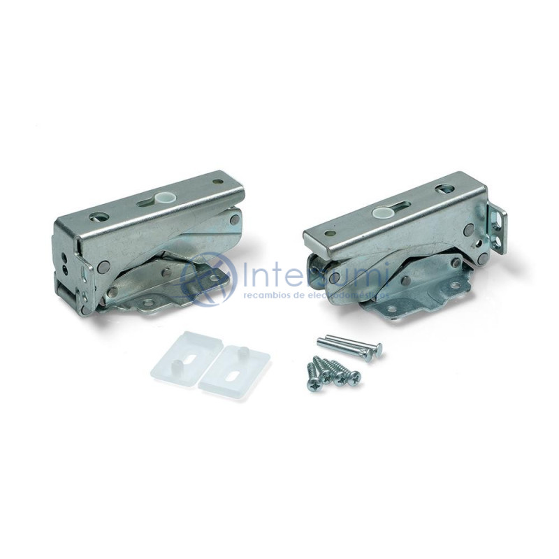 KIT DE CHARNIÈRES (X2) POUR RÉFRIGÉRATEUR WHIRLPOOL, INDESIT 488000636779
