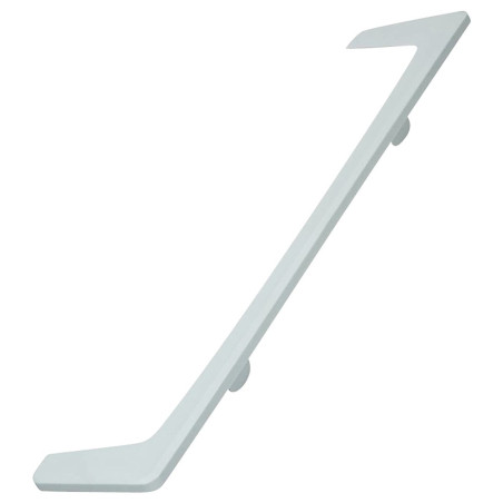 PERFIL TAPA CUBETA ESTANTE FRIGORIFICO ARISTON, INDESIT C00114618