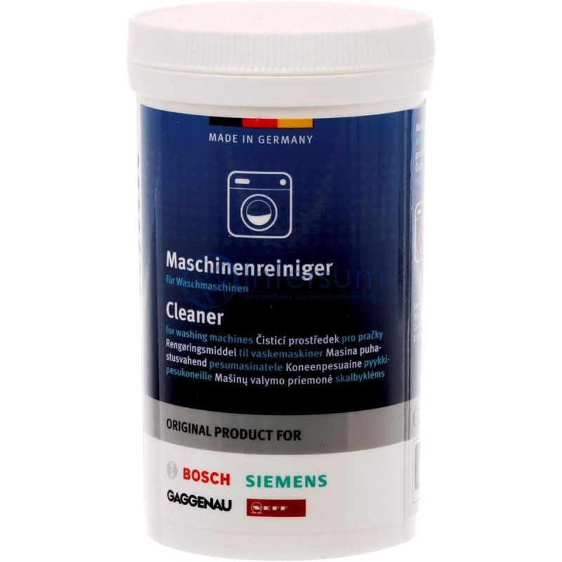 Produit nettoyant lave-linge Bosch, Siemens, Balay, Neff 00311925