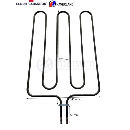 RESISTENCIA ACUMULADOR GABARRÓN 525W  15190880