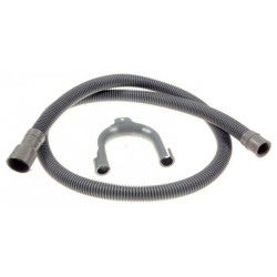 Tuyau sortie vidange lave-linge avec fixation murale 1,5m 481953028959