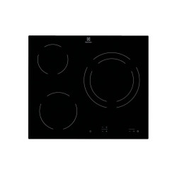 PLAQUE VITROCÉRAMIQUE COMPLÈTE ELECTROLUX EHF6231IOK 3 ZONES 60 CM 949492252