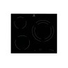 PLAQUE VITROCÉRAMIQUE COMPLÈTE ELECTROLUX EHF6231IOK 3 ZONES 60 CM 949492252