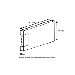 PORTE COMPARTIMENT CONGÉLATEUR (COMPLÈTE AVEC POIGNÉE) POUR RÉFRIGÉRATEUR WHIRLPOOL C00374058