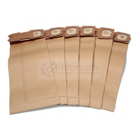 KIT DE 6 BOLSAS PARA ASPIRADOR VORWERK FOLLETTO F-644