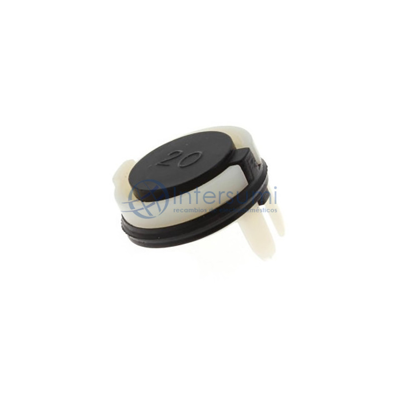 Couvercle / volet puisard pour lave-vaisselle Whirlpool 482000022010